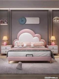 佛山大厂货，高质量仿真皮，实木床边，高密度海绵，带实木床板，全新包装，特价处理 - 石家庄28生活网 sjz.28life.com